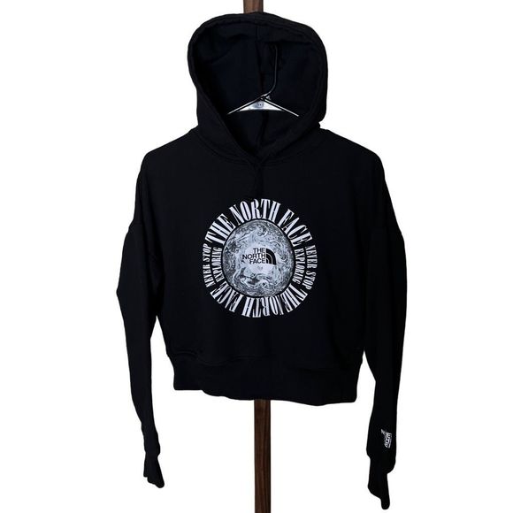 The North Face Womens Crop Hoodie Small - Picture 1 of 3